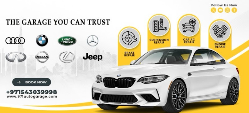 گاراژ اتومبیل 971 - بهترین گاراژ خودرو در دبی | دبی