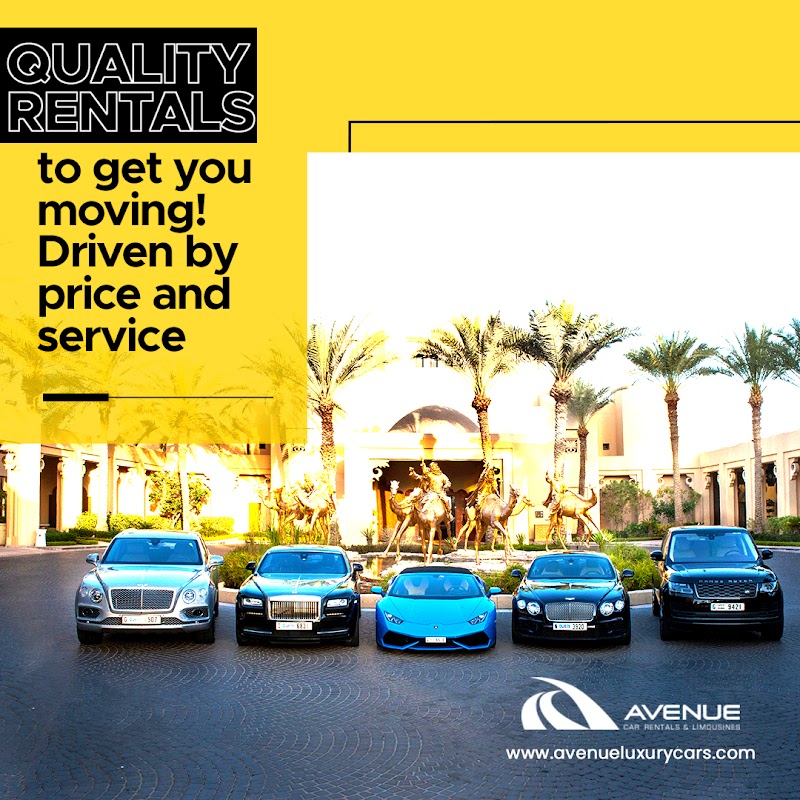 کرایه خودرو و لیموزین‌های اَوِنیو | دبی