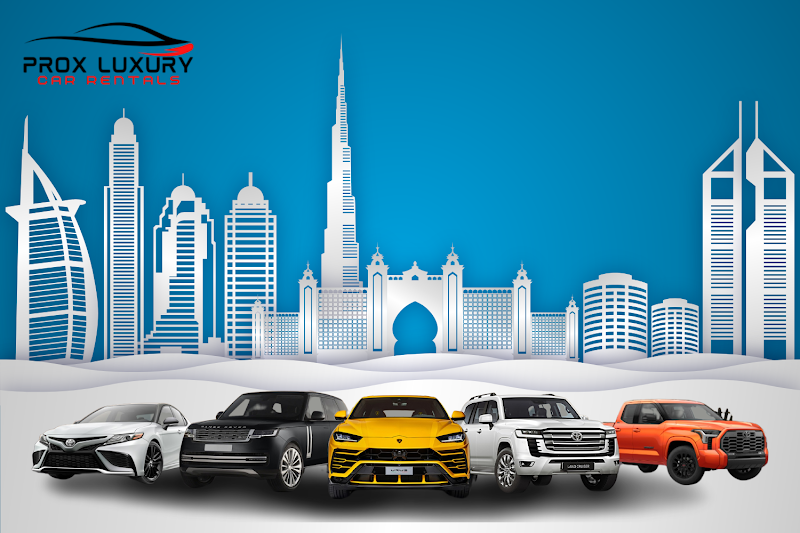 کرایه خودرو لوکس پروکس در مرکز دبی | دبی