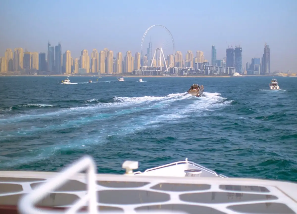 مسیر حرکت کشتی مگایات اوشن امپرس در دبی