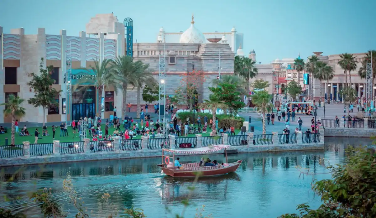 نقشه ریورلند دبی