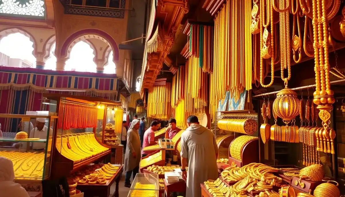 فروشندگان معروف و معتبر در سوق طلای دبی