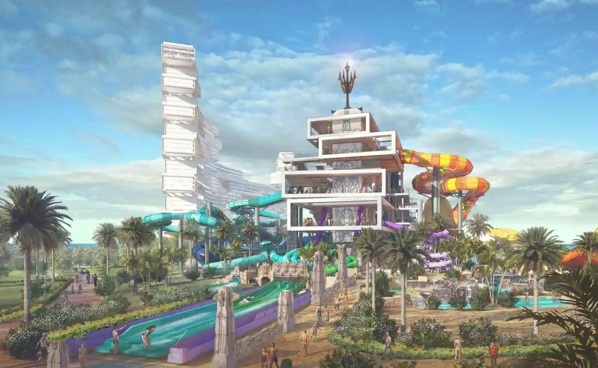 آکواریوم تالار گمشده پارک آبی آتلانتیس دبی