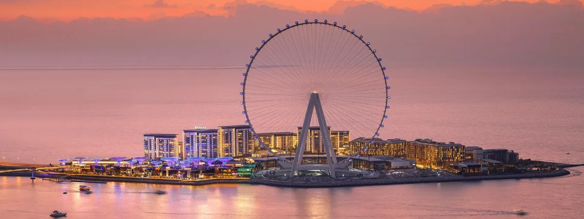 دسترسی دقیق به Ain Dubai: مترو، ترام، اتوبوس و تاکسی