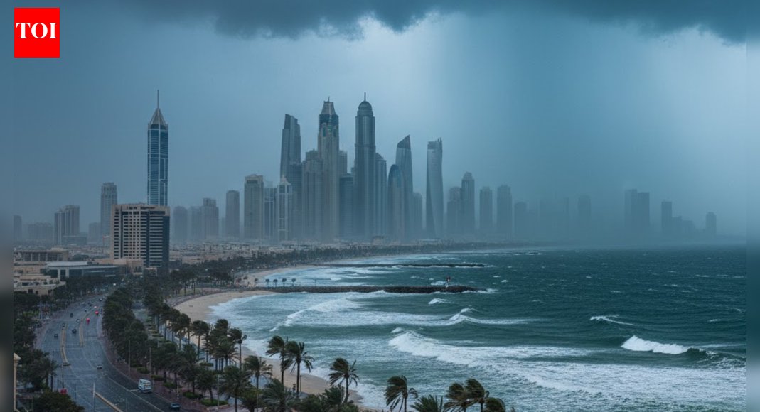 هشدار آب و هوایی در امارات: هفته‌ای پر از باران و بادهای تند در پیش است