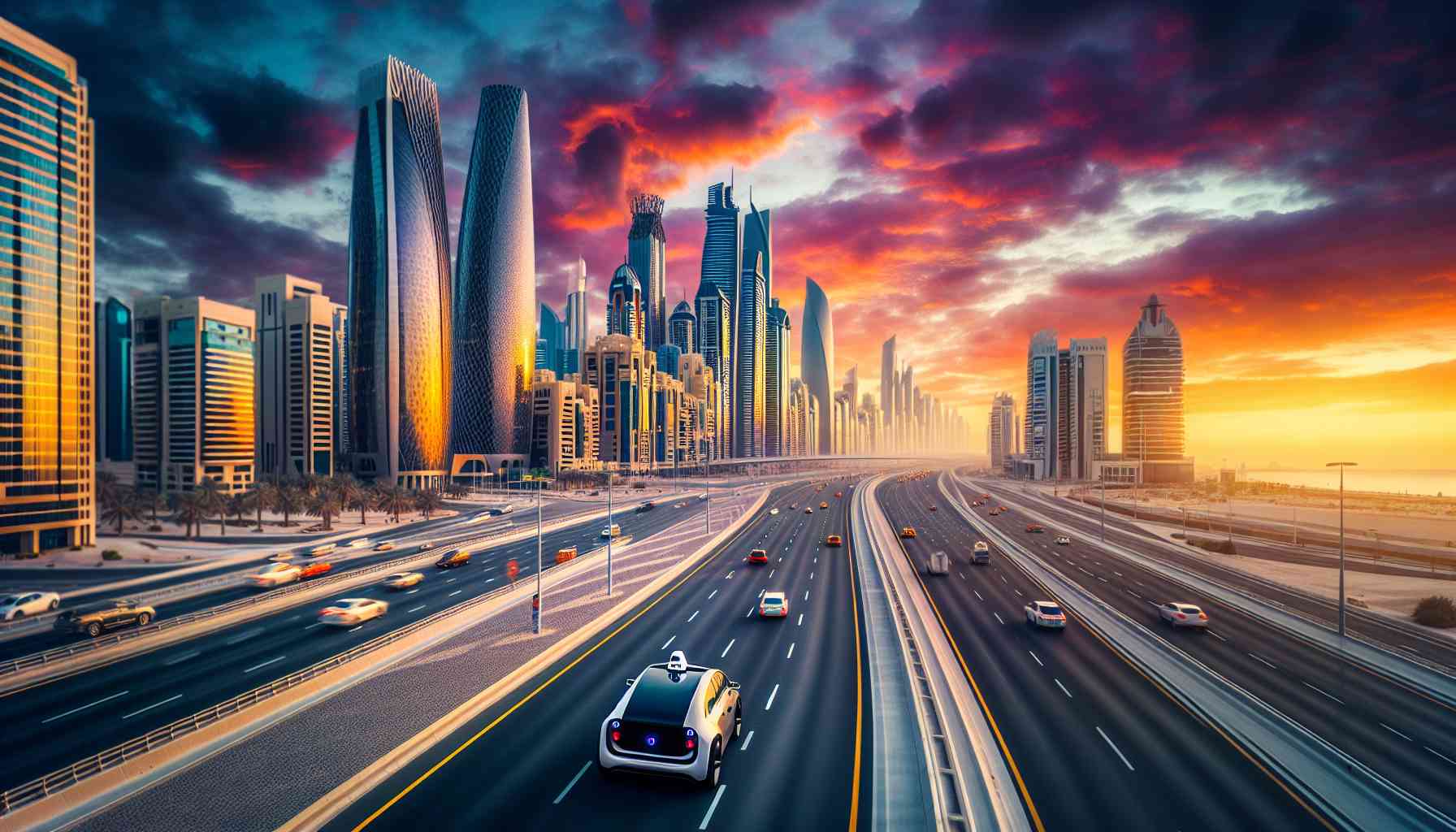 Abu Dhabi, the first city in the Middle East with commercial driverless cars!